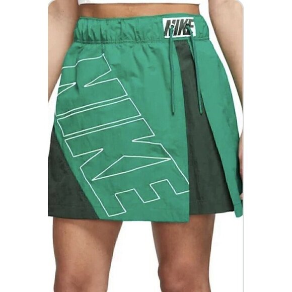 Nike Sportswear x Nike United Lime Retro Track Skirt FD6946-365 XS Tenniscore - Picture 6 of 8